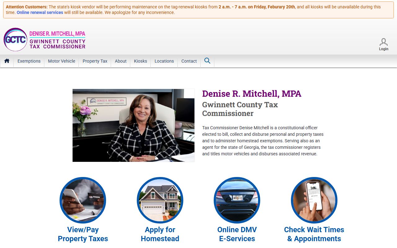 Peachtree Corners Georgia city view with Gwinnett County property tax services